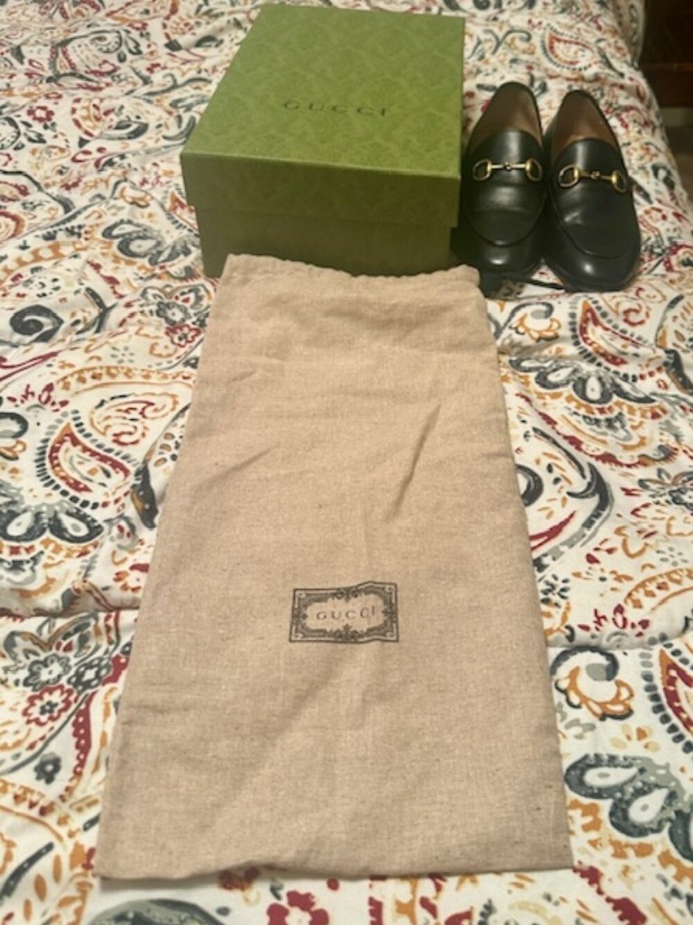 Gucci Jordan Horsebit Loafers Size 7 (37 EU) - Picture 2 of 8